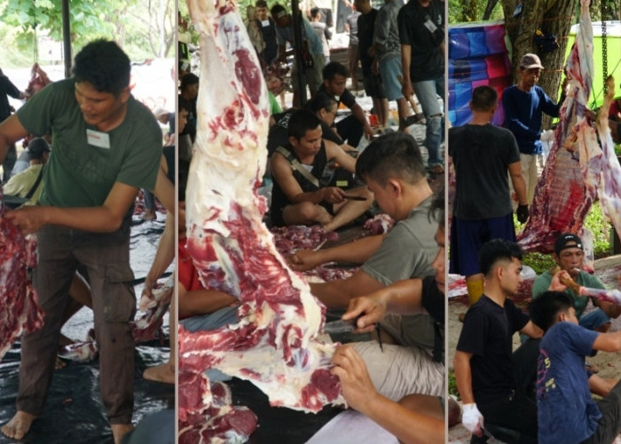 Alhamdulillah, Masjid Raya Citra Grand City Sukses Distribusikan Daging Kurban kepada 2000 Warga