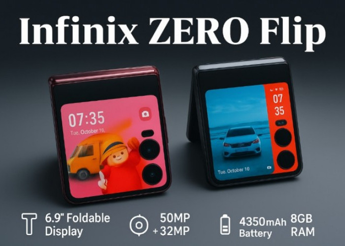 Kabar Baik! Infinix Zero Flip Turun Harga, Hadir dengan Android 14 dan XOS 14.5