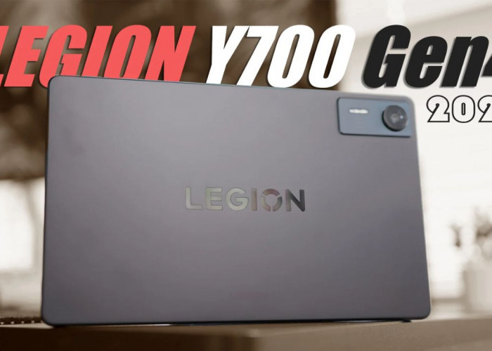 Spesifikasi Lenovo Legion Y700 2025 Rilis! Tablet Gaming Terjangkau dengan Snapdragon 8 Elite