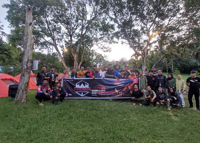 Perkuat Solidaritas dan Semangat #Cari_Aman, Astra Motor Sumsel Gelar Honda Bikers Motour Camp 2025