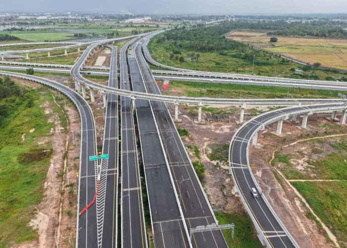 3 Ramp Junction Palembang Akhirnya Dioperasikan, Integrasikan Antar Ruas Tol di Sumsel