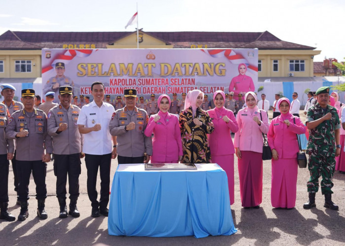 Kapolda Sumsel Kunker ke Polres OKI, Beri Arahan dan Motivasi Ini ke Personel
