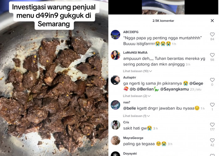 Ngaku Muslim, Pedagang di Semarang Ini Jual Masakan dari Daging yang di Haramkan, Bikin Geram Warganet