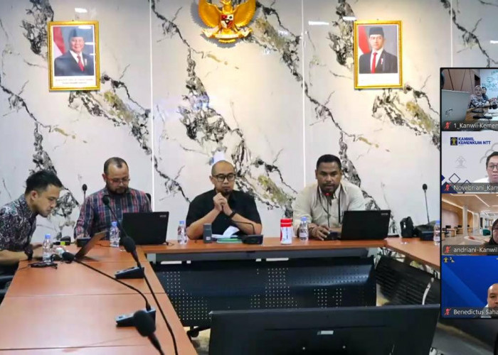 Menuju IRH 2027, Kemenkum Sumsel Ikuti Mekanisme Penilaian IRH secara Virtual