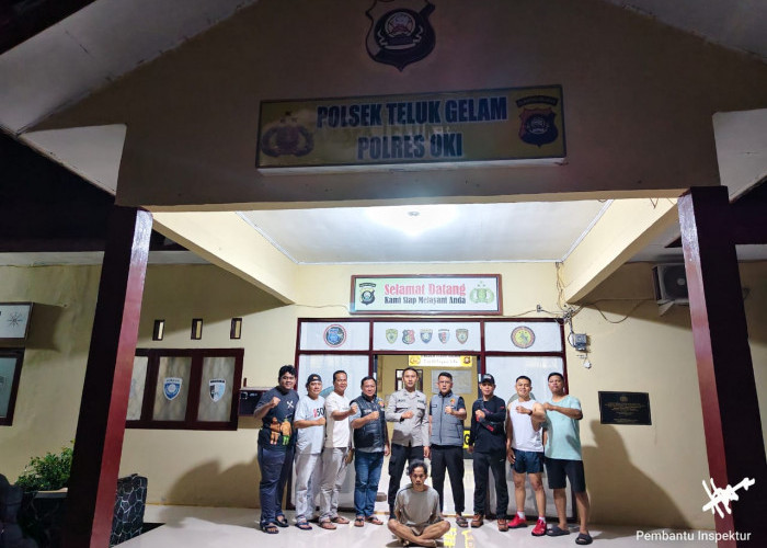 DPO Curat di Kecamatan Teluk Gelam OKI Ditangkap Team Ops Sikat Musi