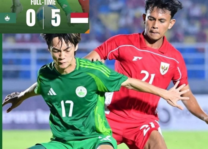 Timnas Indonesia U-23 Pesta Gol, Jinakkan Makau 5-0 di Kualifikasi Piala Asia U-23, Ini Klasemen Sementaranya
