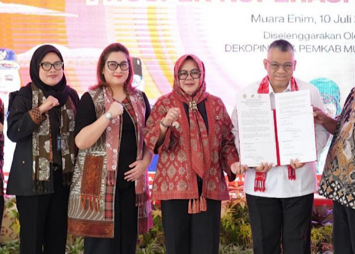 Pemkab Muara Enim Komitmen Sukseskan Koperasi Merah Putih