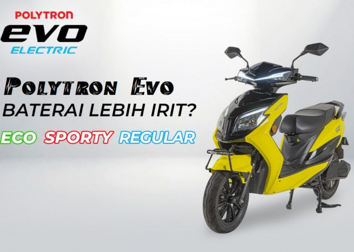 Polytron Evo: Motor Listrik Futuristik Andalkan Baterai Swap dan Desain Modern