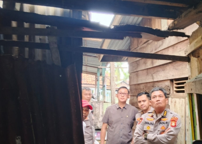 Polri Peduli! Karo SDM Polda Sumsel Cek Lokasi Bedah Rumah di 13 Ulu Palembang, Ground Breaking Segera Digelar