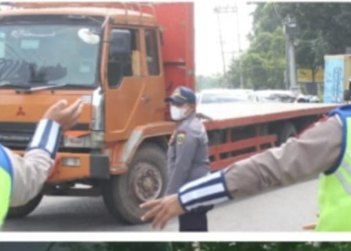 Sosialisasi Perwali Kota Palembang, Putar Balikan Truk Besar Angkutan Barang di Luar Jam Operasional