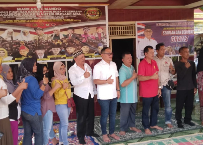 Ketua Rumah Bersama Heri Amalindo Lanjutkan Road Show di Kecamatan Kertapati Palembang