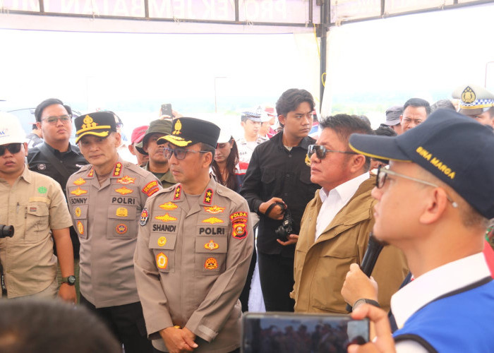 43 Truk ODOL Ditertibkan, Polda Sumsel Kendalikan Arus Mudik Lintas Sumatera