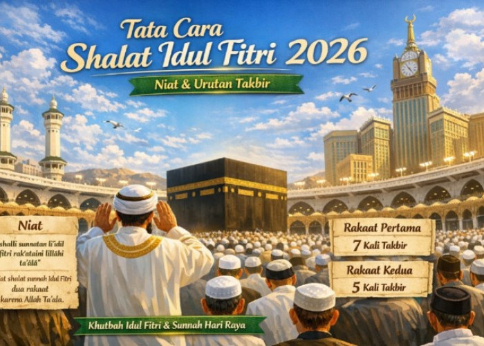 Tata Cara Shalat Idulfitri 2026 Lengkap: Niat, Urutan Takbir, dan Panduan Sesuai Sunnah