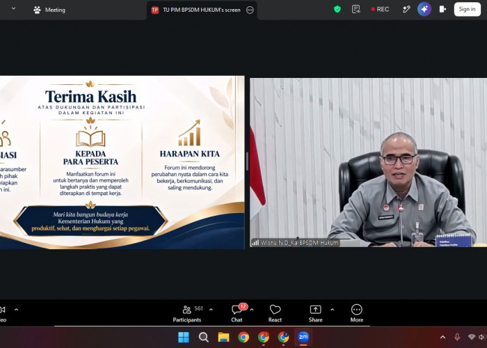 Kemenkum Sumsel Jaga Kesehatan Mental Pegawai oleh lewat Sosialisasi BPSDM Hukum