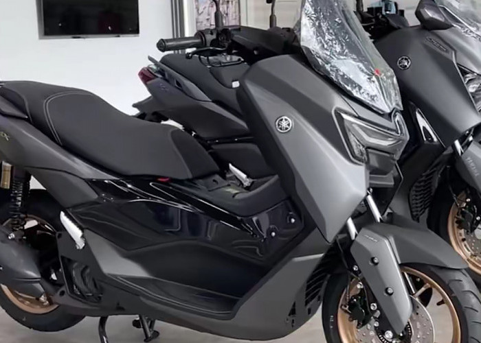 NMAX Turbo Hadirkan Warna Ceramic Grey, Motor Maxi Tampak Makin Premium, Elegan Tapi Tetap Agresif