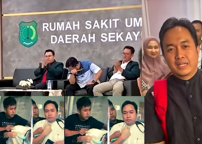 Detik-detik Dokter Syahpri Menangis, Haru Dapat Dukungan Banyak Orang 