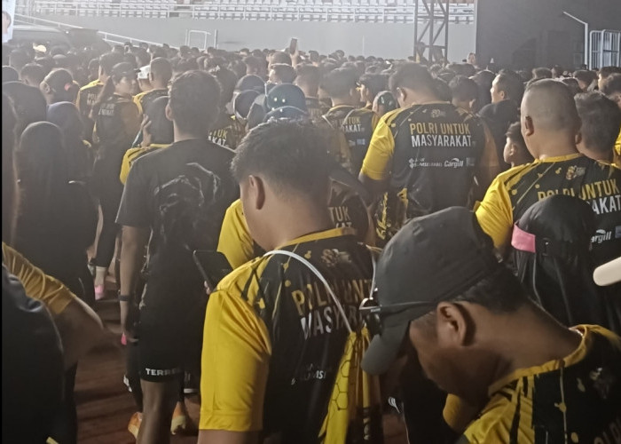 Jakabaring Jadi Lautan Pelari, Sumsel Bhayangkara Run 2026 Perebutkan Hadiah Rp270 Juta Lebih