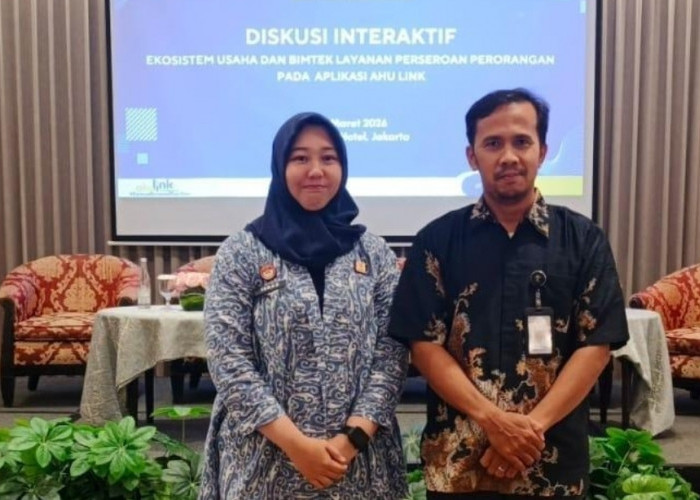 Transformasi Digital Layanan Hukum, Kanwil Kemenkum Babel Pelajari Sistem AHU Link