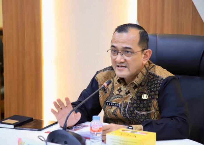 Sekda Edward Candra Mantapkan Persiapan Hari UMKM Nasional 2024 di Sumsel