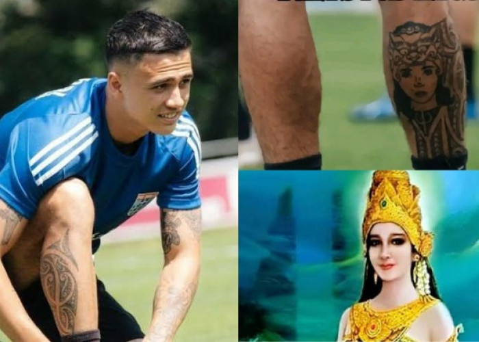 Tatto Perempuan di Kaki Eliano Reijnders Bikin Gagal Fokus Warganet, Ada yang Bilang Nyi Roro Kidul, Benarkah?