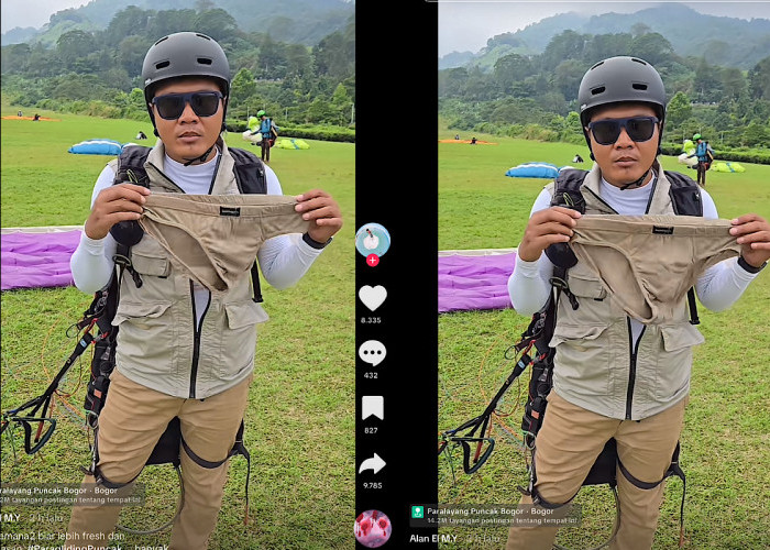 Pilot Paralayang Ini Tak Pernah Pakai Celana Dalam Setiap Kali Terbang, Ternyata Ini Alasannya