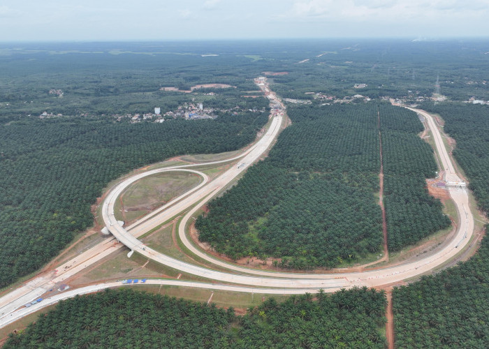 Pembangunan Jalan Tol Betung-Tempino-Jambi Dikebut, Waktu Tempuh Antar Wilayah Kian Dekat