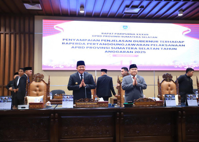 Gubernur Herman Deru Paparkan Pertanggungjawaban APBD 2025, Tegaskan Lagi Komitmen Maksimalkan Kesejahteraan