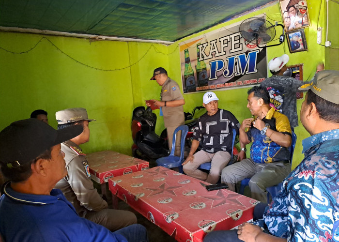 Puluhan Warung Remang-Remang dan Tempat Karaoke di Jalintim OKI Dirazia