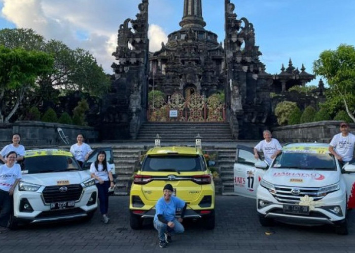 30 Peserta Nasional Ikut Kejurnas Time Rally Wisata 2023, Daihatsu Turunkan 6 Unit Mobil 