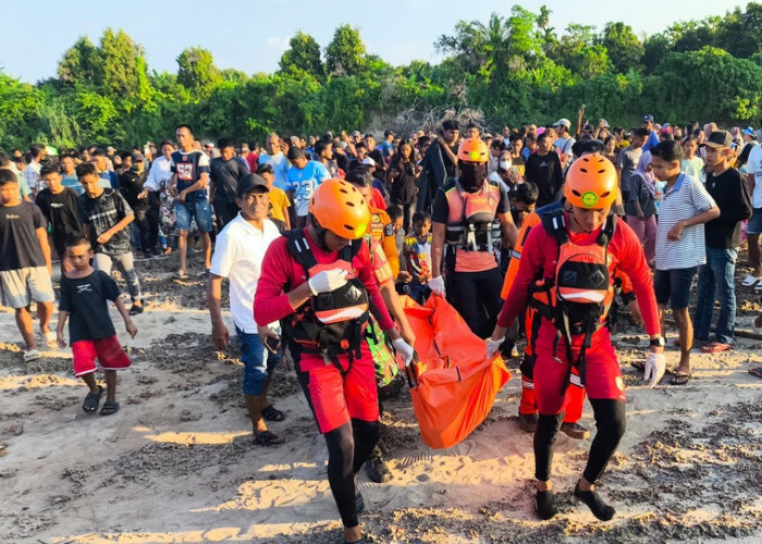 Setelah 24 Jam Lebih Proses Pencarian, Korban ke-2 yang Tenggelam di Sungai Rantau Alai Ogan Ilir Ditemukan