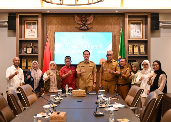 Bupati OKI Terima Audiensi Media Sumek.Co, Perkuat Sinergi Informasi Publik