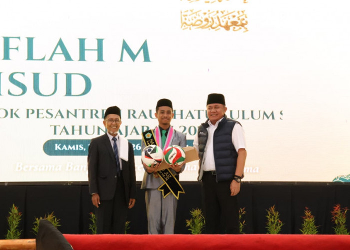 Gubernur Sumsel Kagum! 80 Persen Alumni Ponpes Raudhatul Ulum Sakatiga Tembus PTN dan Kampus Luar Negeri