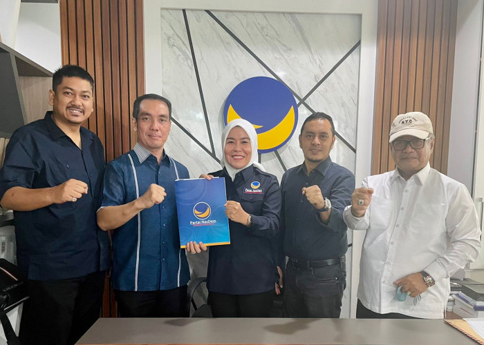 Sah, Wawako Fitrianti Agustinda Jadi Ketua Nasdem Kota Palembang