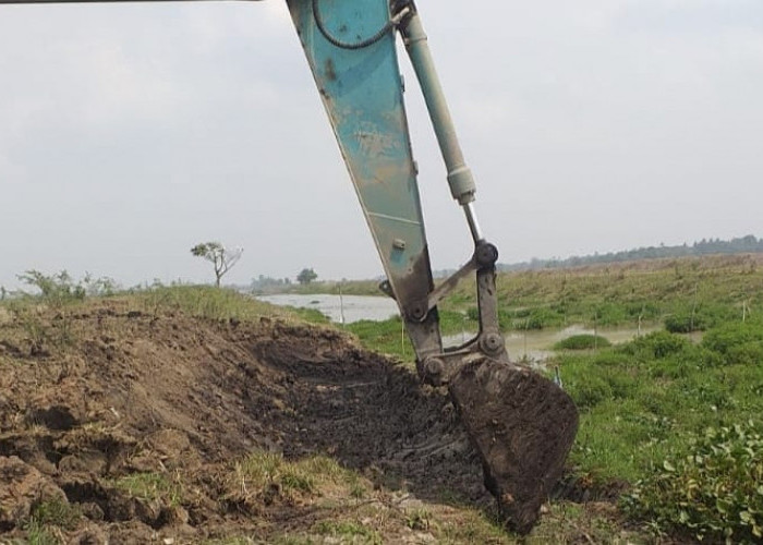 Oknum Perusahaan Produsen Beras di Ogan Ilir, Diduga Tanpa Izin Timbun Daerah Aliran Sungai