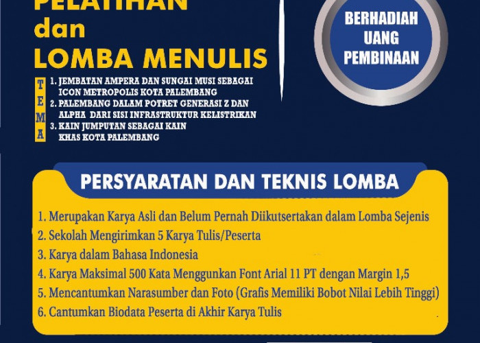 Pelatihan dan Lomba Menulis