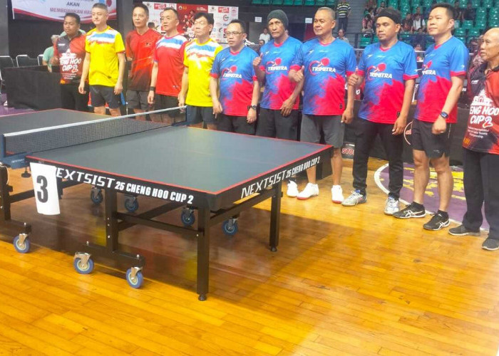 Cheng Hoo Cup 2 International Surabaya Table Tennis Veteran Berakhir, ini Nama Pemenangny
