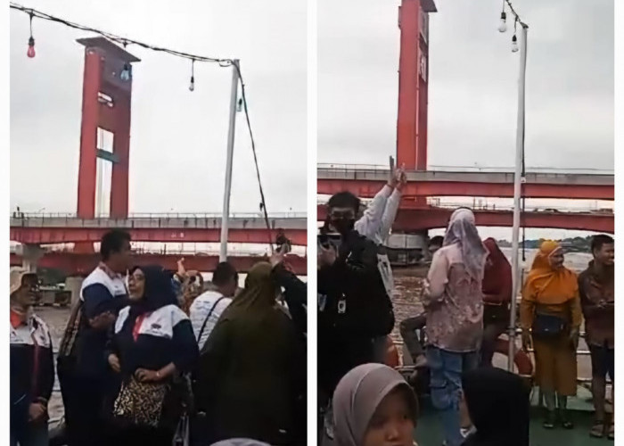 SERUNYA Naik Musi Cruise, Tawarkan POV Aktivitas Wong Palembang di Sepanjang Tepian Sungai Musi