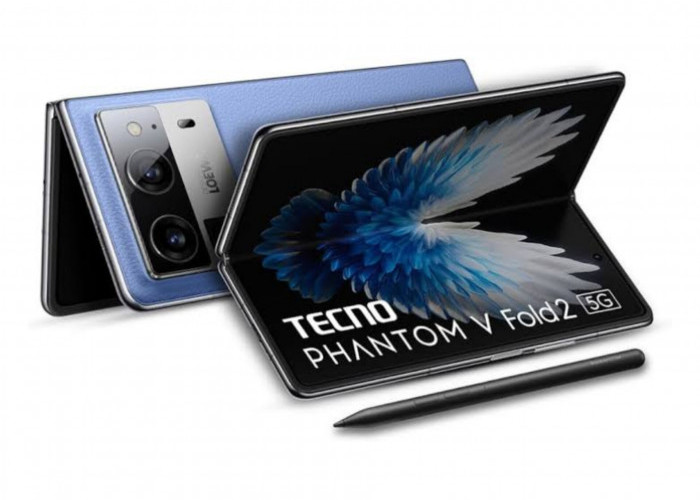 Tecno Phantom V Fold2: HP Lipat Premium dengan Layar LTPO AMOLED dan Kecerahan 1600 Nits