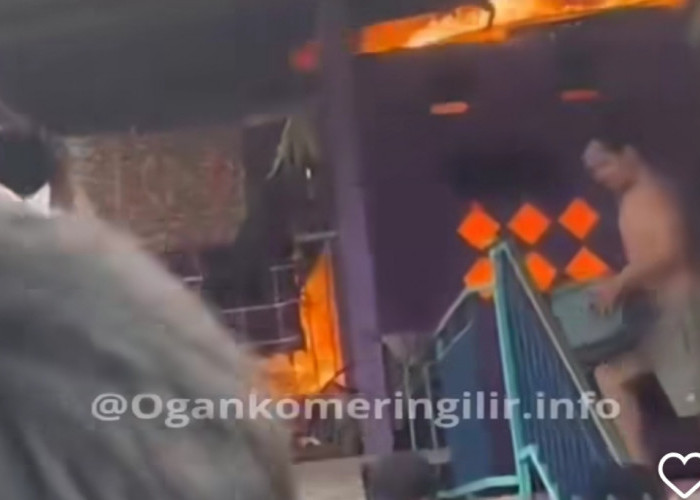 Rumah Milik Warga Desa Muara Batun Jejawi OKI Hangus Terbakar, Ini Penyebabnya