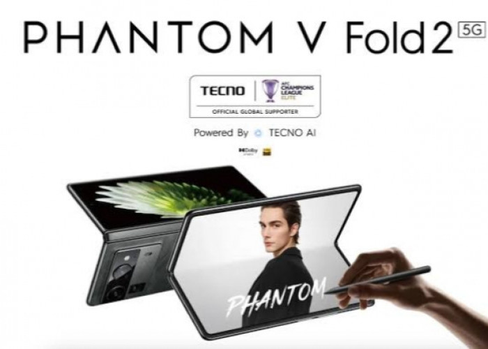 Tecno Phantom V Fold2 Menawarkan Dukungan Layar Lipat Handal dengan Stylus Canggih 