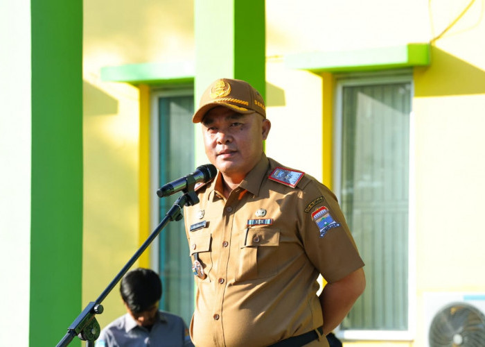 Apel Pagi di Sematang Borang, Sekda Kota Palembang Aprizal Ingatkan ASN Disiplin dan Patuhi Tupoksi
