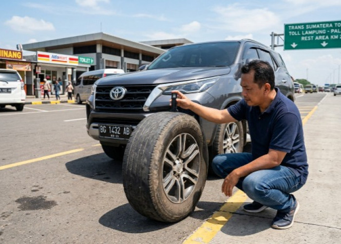 Sering Lewat Tol Trans Sumatera? Ban Mobil Cepat Botak Sebelah Bisa Jadi Tanda Kerusakan Serius