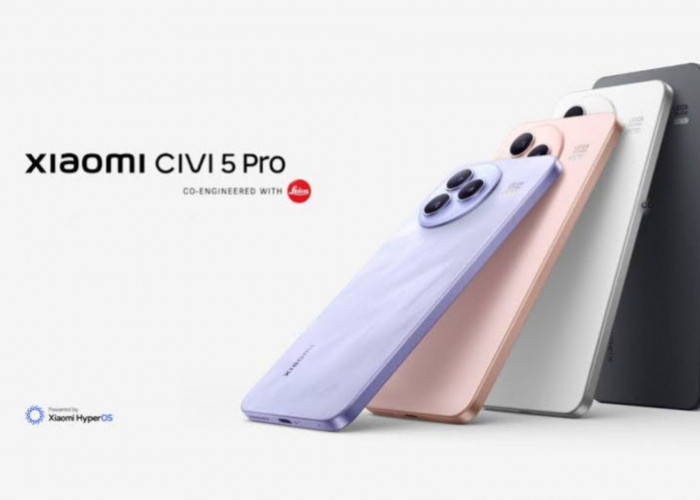 Spesifikasi Xiaomi Civi 5 Pro Disupport Sistem Pendingin Canggih dengan Performa Gahar 