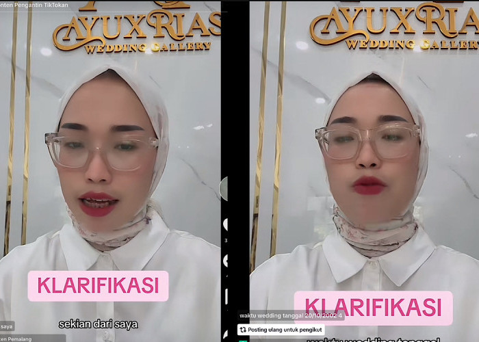 Diviralkan, Pengantin Wanita Belum Bayar Sisa Jasa Wedding, Pihak MUA Malah Kasih Klarifikasi dan Minta Maaf