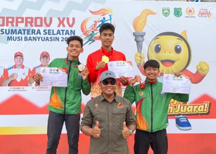 Atlet Panjat Tebing Universitas Bina Darma Sukses Raih Medali Perak dan Perunggu Porprov Sumsel 2025