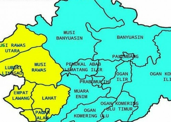 Resmi Jadi Daerah Pemekaran, Provinsi Sumsel Kini Miliki 25 Kabupaten/Kota, Tambah Bupati Baru?