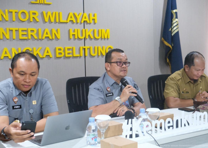 Kemenkum Babel Lakukan Harmonisasi Tindak Lanjut Ranperkada Bangka