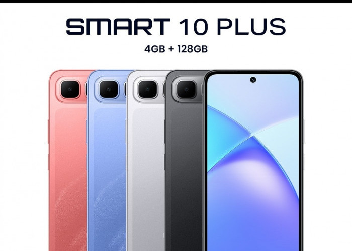 Infinix Smart 10 Plus Mengusung Layar Premium Panel IPS LCD dengan Sertifikasi IP64