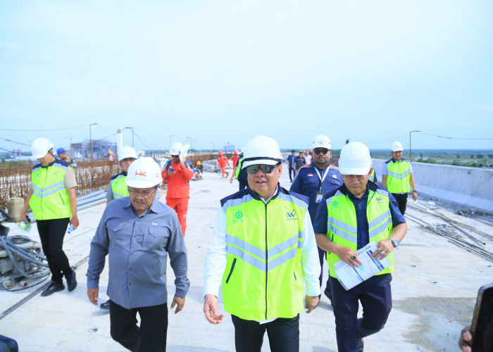 Wagub Cik Ujang Optimistis Jembatan Musi V Fungsional Saat Mudik Lebaran 2026