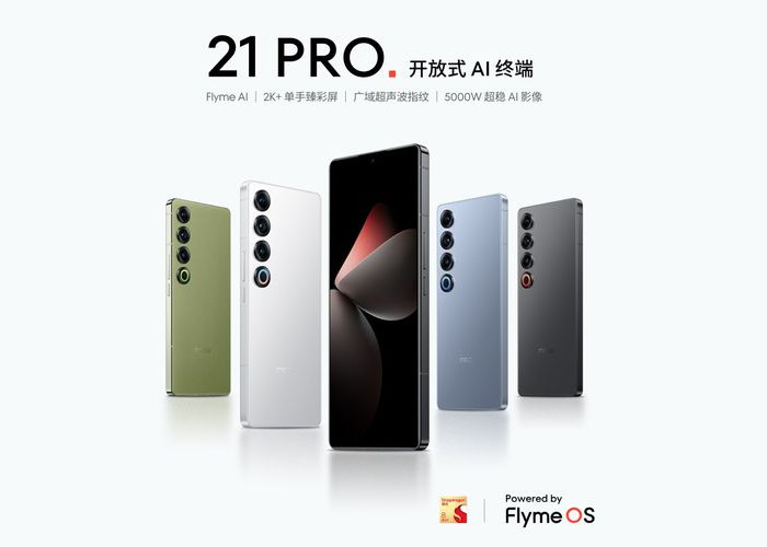 HP Meizu 21 Pro Andalkan Performa Unggul Berkat Snapdragon 8 Gen 3! 